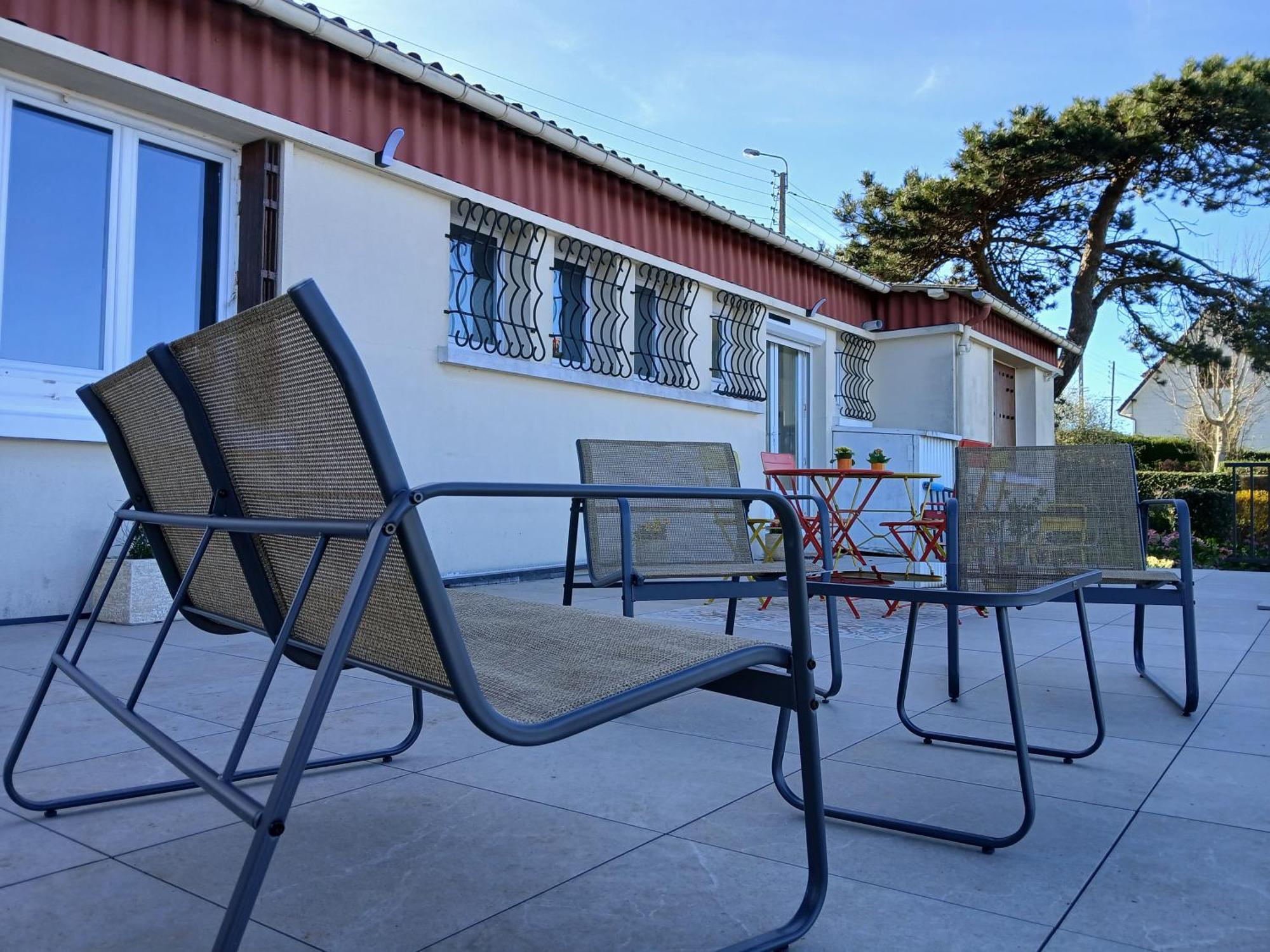Le Domaine Des Pins - Maison 2 Chambres Vue Mer Le Tréport Esterno foto